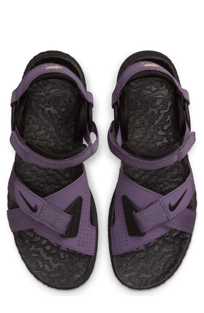 Shop Nike Acg Air Deschutz + Sandal In Amethyst Smoke/ Black