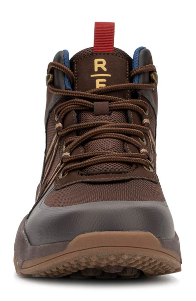 Reserve Footwear Eddie Sneaker Boot In Brown
