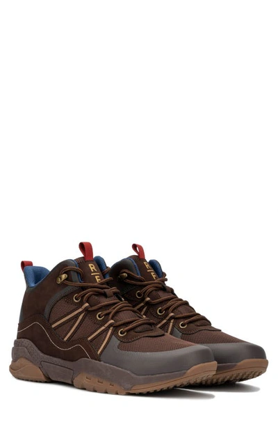 Reserve Footwear Eddie Sneaker Boot In Brown