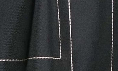 Totême Black Monogram Silk Pj Shorts In Black Monogram