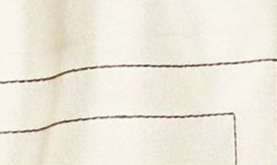 Totême Toteme Monogram Silk Pj Shorts In Ivory Monogram