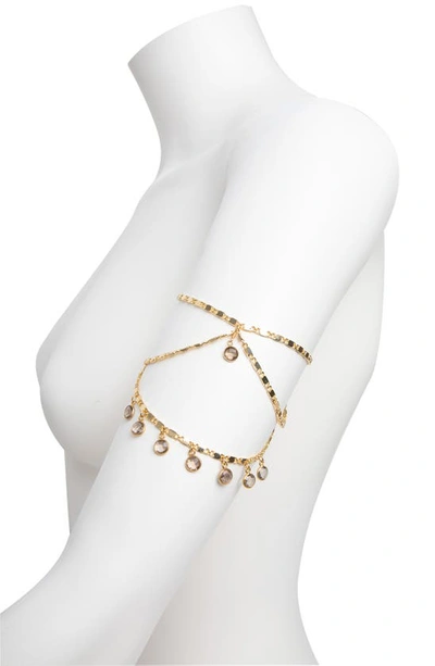 Shop Vidakush Princess Convertible Arm Chain In Gold