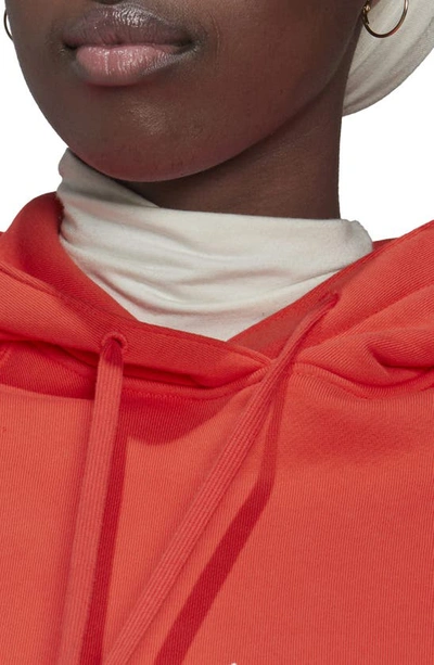 Shop Adidas Sportswear Oversize Hoodie In Bright Red