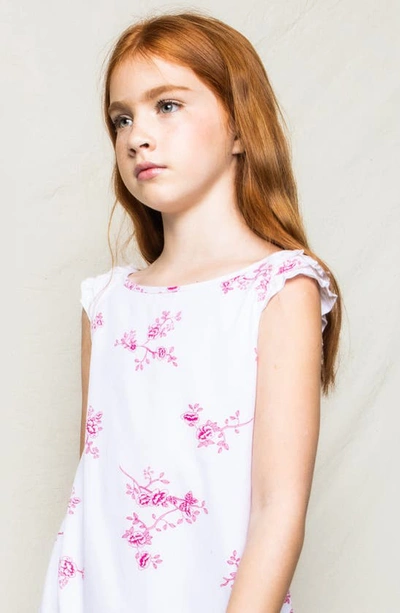 Shop Petite Plume Kids' Amelie Floral Nightgown In English Rose