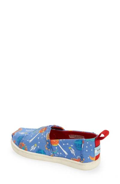 Shop Toms Kids' Alpargata Slip-on Sneaker In Blue