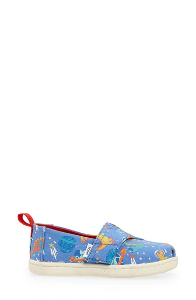 Shop Toms Kids' Alpargata Slip-on Sneaker In Blue