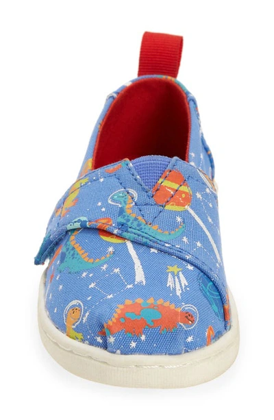 Shop Toms Kids' Alpargata Slip-on Sneaker In Blue