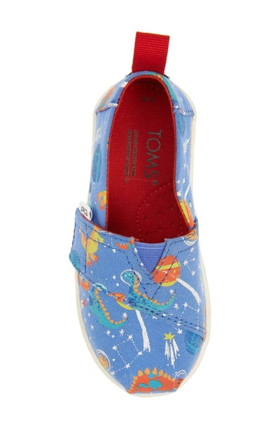Shop Toms Kids' Alpargata Slip-on Sneaker In Blue