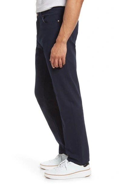 Shop Barbell Apparel Athletic Stretch Cotton Blend Chino Pants In Cadet