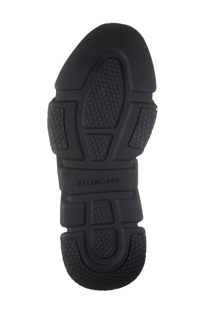 Balenciaga Black Speed Recycle Sock Sneakers In Black