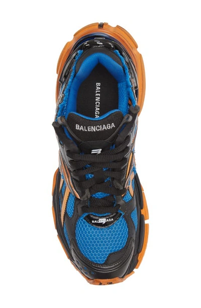 Shop Balenciaga Runner Sneaker In Blue Multi