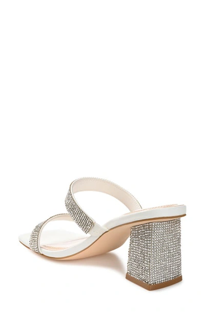 Journee Collection Shandee Tru Comfort Foam Heeled Sandal In White