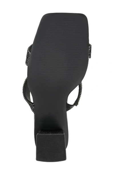 Shop Journee Collection Shandee Tru Comfort Foam Heeled Sandal In Black