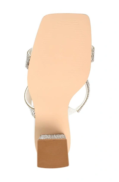 Journee Collection Shandee Tru Comfort Foam Heeled Sandal In White