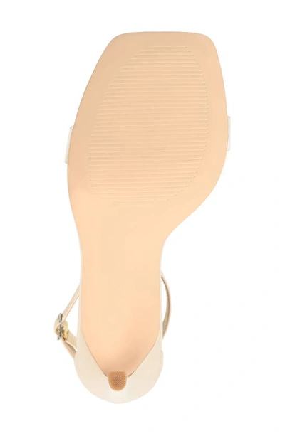 Journee Collection Tru Comfort Foam Lorelei Ankle Strap Stiletto Sandal In Off White