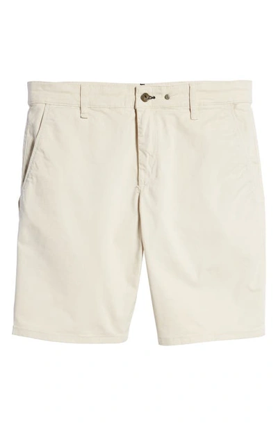 Rag & Bone Perry Stretch Twill Shorts In Turtledove