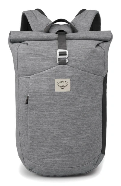 Osprey Arcane Roll Top Backpack In Medium Grey Heather