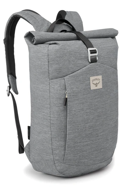 Osprey Arcane Roll Top Backpack In Medium Grey Heather