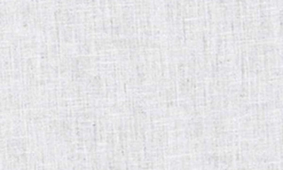 Shop 14th & Union Elastic Waist Linen Blend Trim Fit Pants In Olive Grove- White Eoe