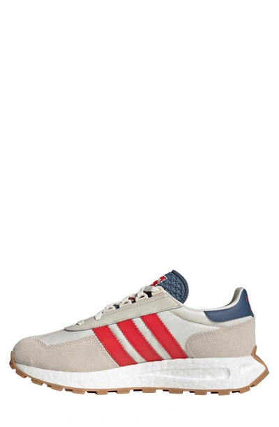 Shop Adidas Originals Retropy E5 Sneaker In Off White/ Vivid Red/ Alumina
