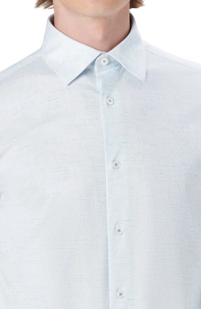 Bugatchi Ooohcotton® Button-up Shirt In Ice Blue