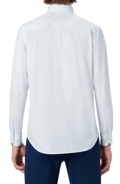 Bugatchi Ooohcotton® Button-up Shirt In Ice Blue