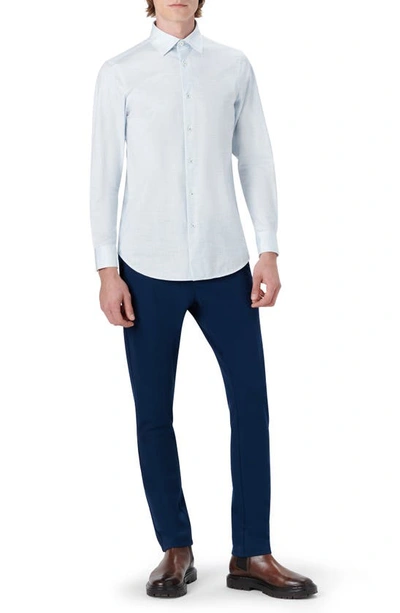 Bugatchi Ooohcotton® Button-up Shirt In Ice Blue