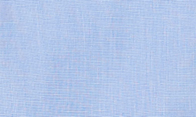 Shop Andy & Evan Button-up Long Sleeve Bodysuit In Medium Blue