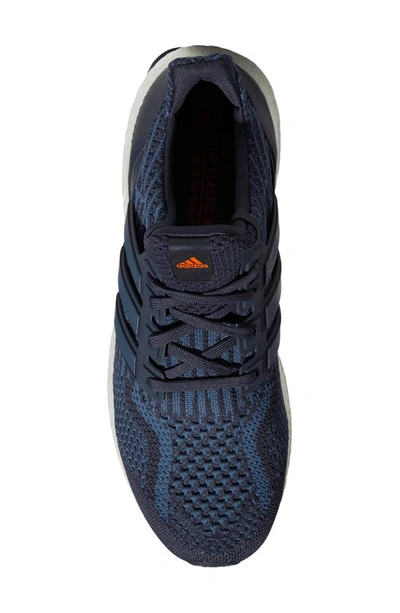 Shop Adidas Originals Ultraboost 5.0 Dna Primeblue Sneaker In Shadow Navy/ Steel/ Orange