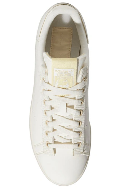 Shop Adidas Originals Stan Smith Low Top Sneaker In Off White/ White/ Off White