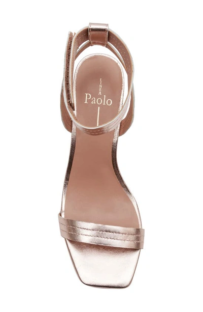 Shop Linea Paolo Eden Sandal In Rose Quartz