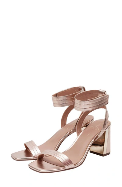 Shop Linea Paolo Eden Sandal In Rose Quartz