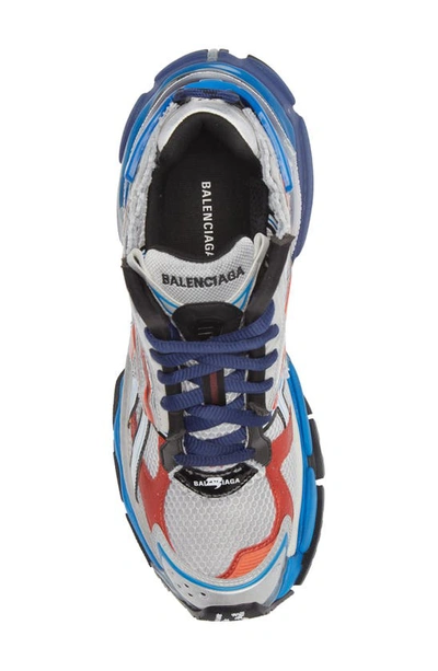 Shop Balenciaga Runner Sneaker In Black/ Red/ Blue/ Grey
