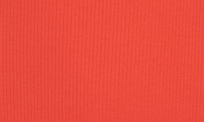 Shop Adidas Sportswear Cutout Rib Tank Bodysuit In Bright Red/ White