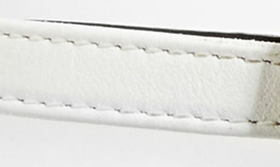 Shop Raina Eternity Leather Belt In White