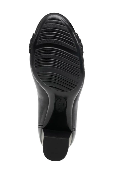 Anne Klein Sport Guardian Block Heel Pumps In Black Multi Le