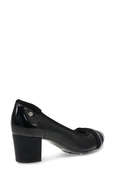 Anne Klein Sport Guardian Block Heel Pumps In Black Multi Le