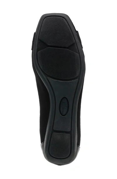 Anne Klein Akuna Cap Toe Flat In Black Combo Fb