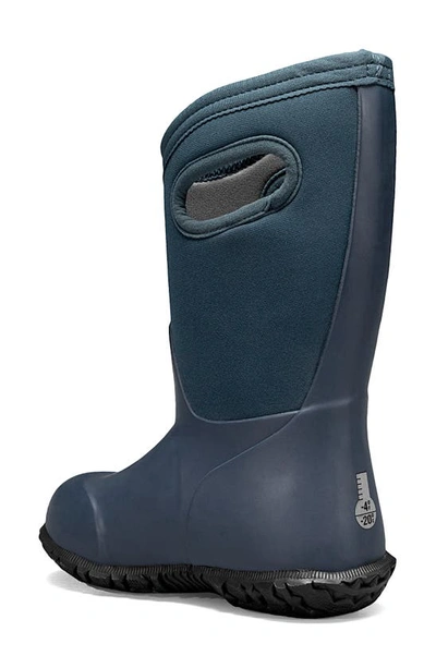 Shop Bogs Kids' York Waterproof Boot In Navy