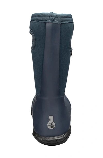 Shop Bogs Kids' York Waterproof Boot In Navy