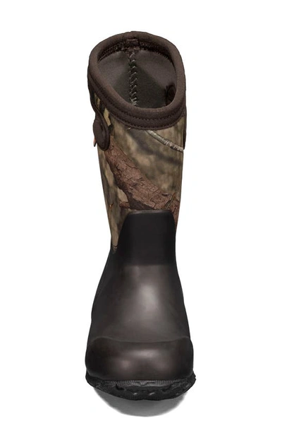 Bogs Kids' York Camo Waterproof Boot In Mossy Oak
