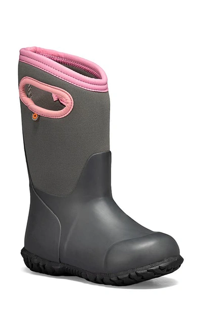 Shop Bogs Kids' York Waterproof Boot In Gray