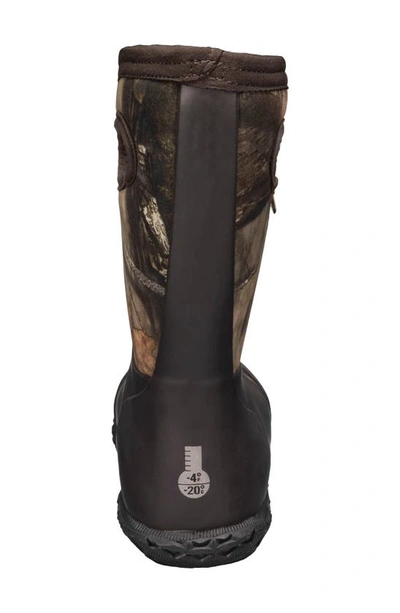 Bogs Kids' York Camo Waterproof Boot In Mossy Oak