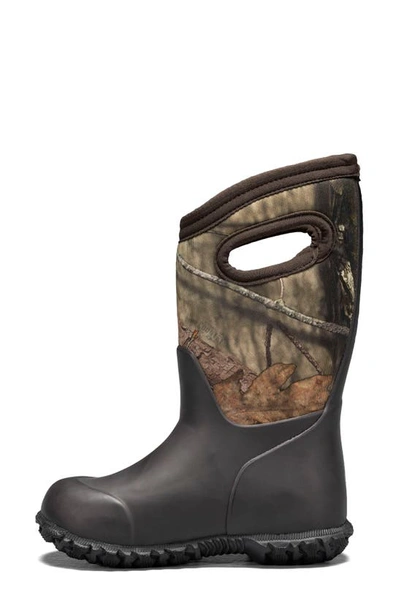 Bogs Kids' York Camo Waterproof Boot In Mossy Oak