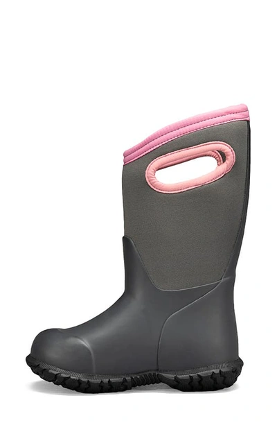 Shop Bogs Kids' York Waterproof Boot In Gray