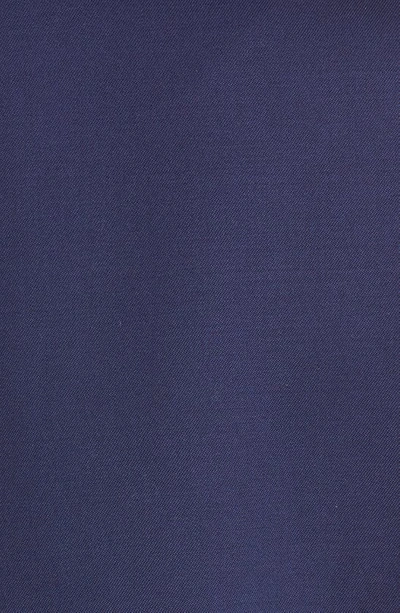Shop Altuzarra Fenice Stretch Wool Blazer In 000406 Berry Blue