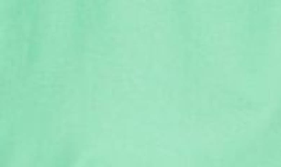 Shop Asos Design Oversize Cotton Button-up Shirt In Mid Green
