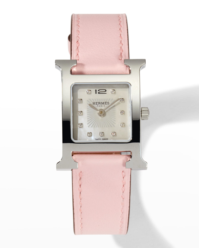 Shop Herm S Heure H Watch, Small Model, 25 Mm