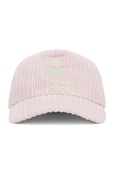 Shop Isabel Marant Tyron Hat In Light Pink