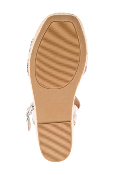 Journee Collection Women's Pearrl Platform Espadrille Wedge Sandals In Rust